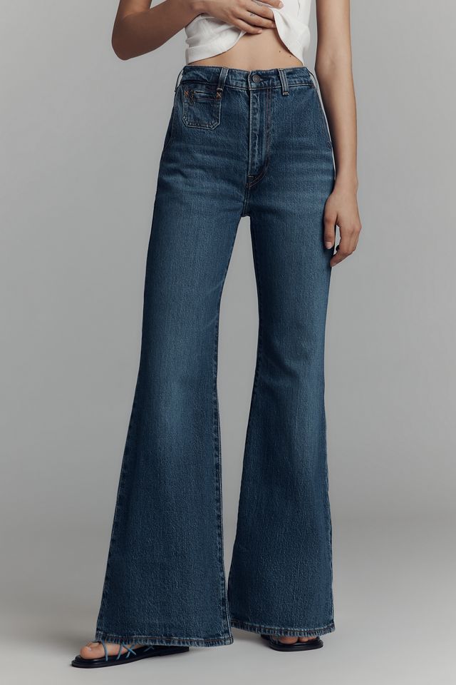Levis Ribcage Bell Super High-Rise Straight-Leg Jeans #1