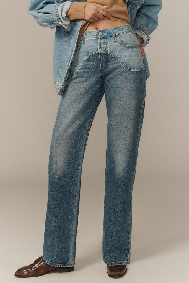 Levi's 501 90's Western Mid-Rise Straight-Leg Jeans #1