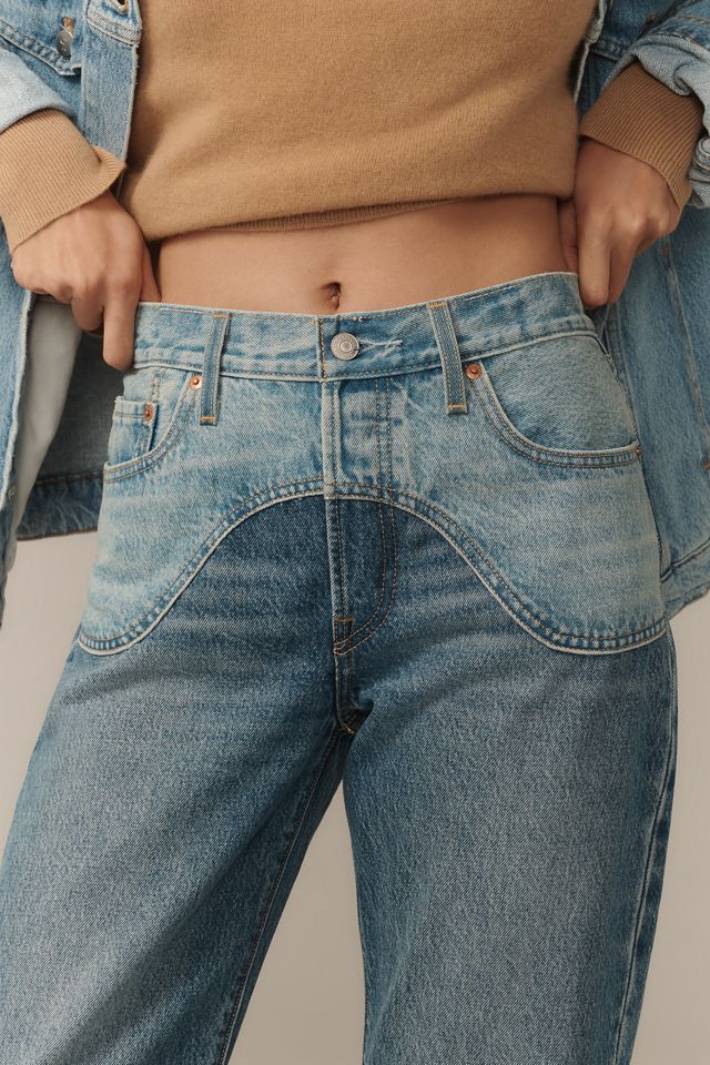 Levi's 501 90's Western Mid-Rise Straight-Leg Jeans #3