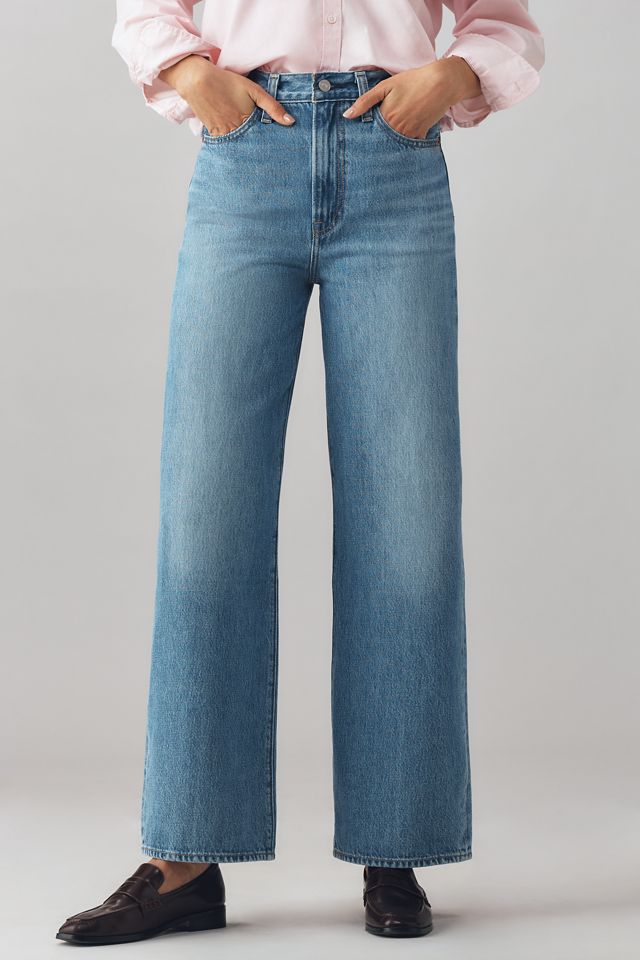 Levi's Ribcage High-Rise Wide-Leg Jeans #1