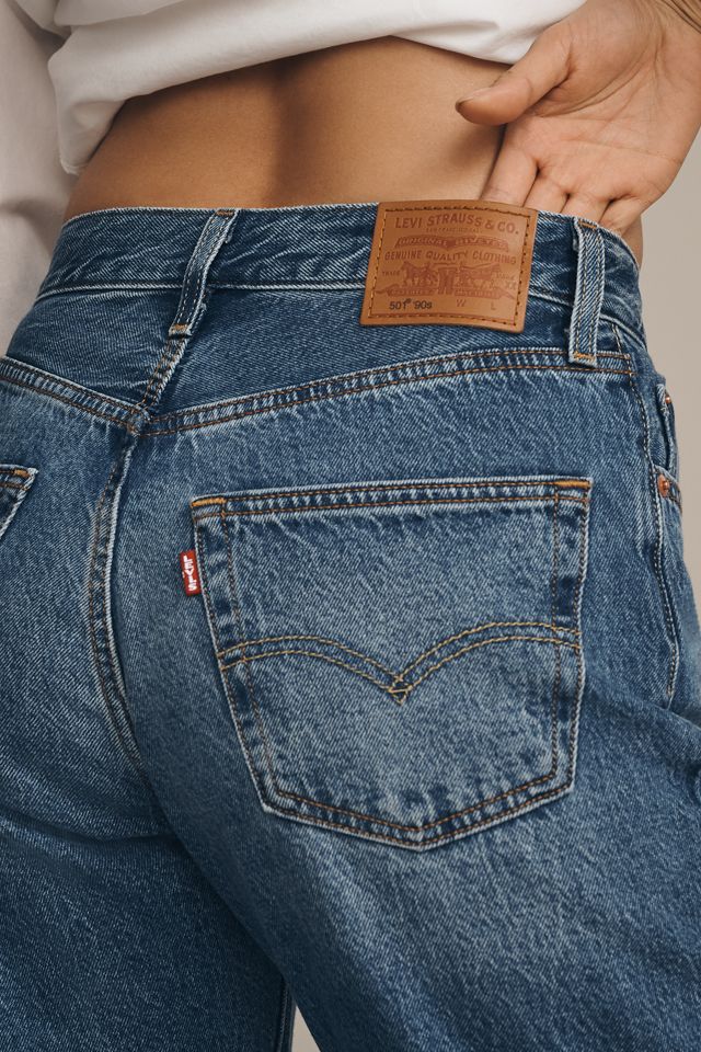 Levi's 501 90's Lightweight Mid-Rise Straight-Leg Jeans #3