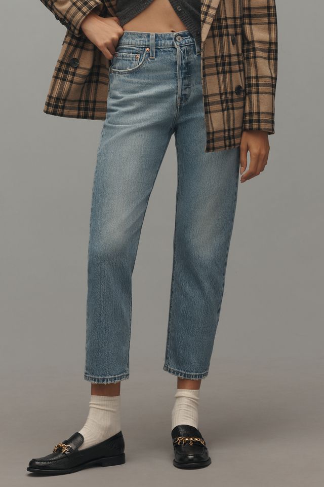 Levi's 501 High-Rise Crop Jeans #1