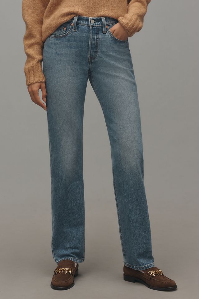 Levi's 501 Curve High-Rise Straight-Leg Jeans #1