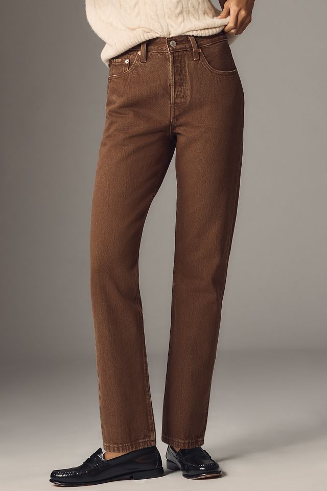 Levi's 501 High-Rise Straight-Leg Jeans #1
