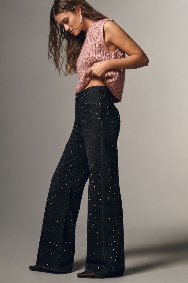 Levi's Ribcage High-Rise Wide-Leg Jeans #4