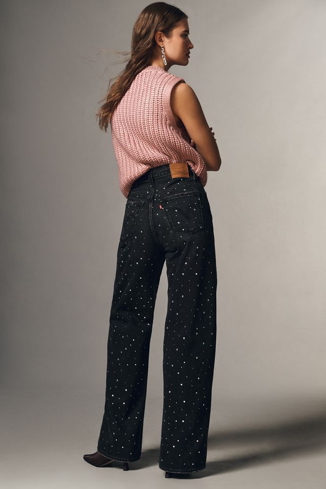 Levi's Ribcage High-Rise Wide-Leg Jeans #5