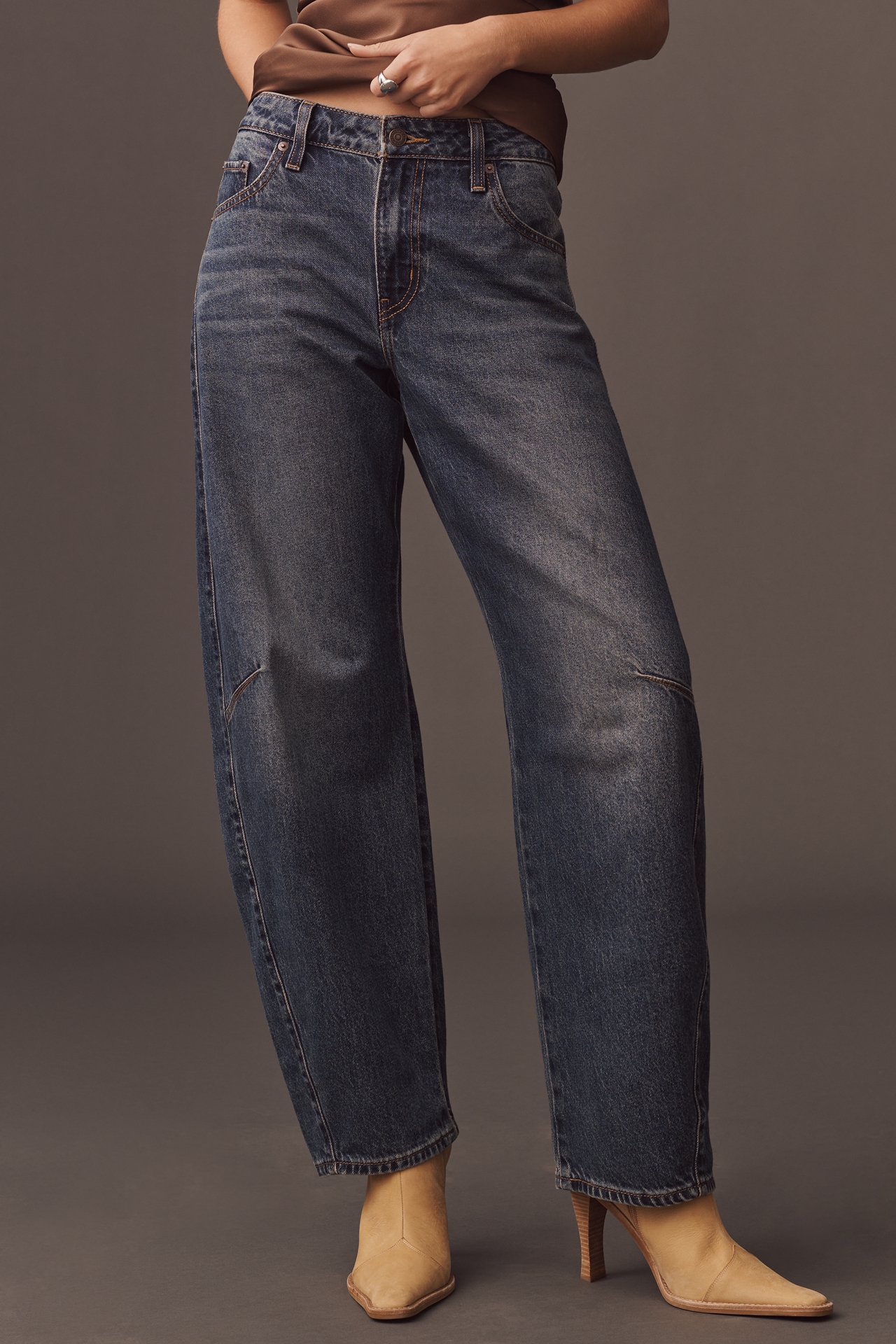 Levi's Baggy Dad Barrel High-Rise Jeans