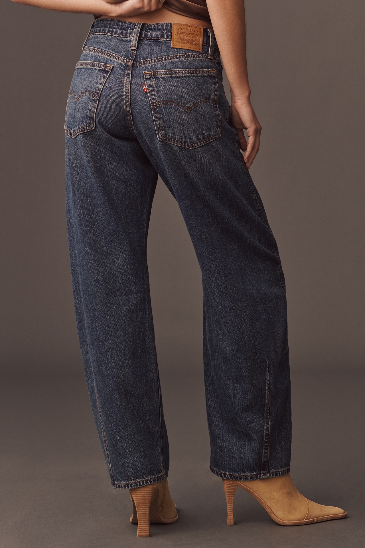 Levi's Baggy Dad Barrel High-Rise Jeans