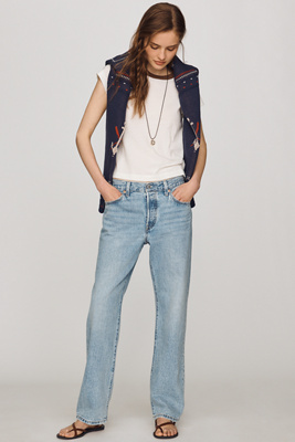 Levi's 501 90s High-Rise Straight-Leg Jeans | Anthropologie