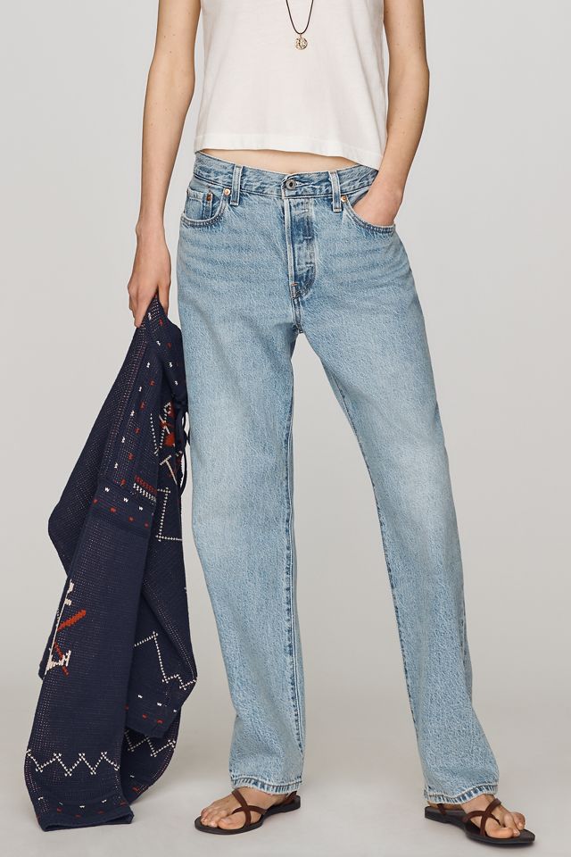 Levi's 501 90s High-Rise Straight-Leg Jeans | Anthropologie