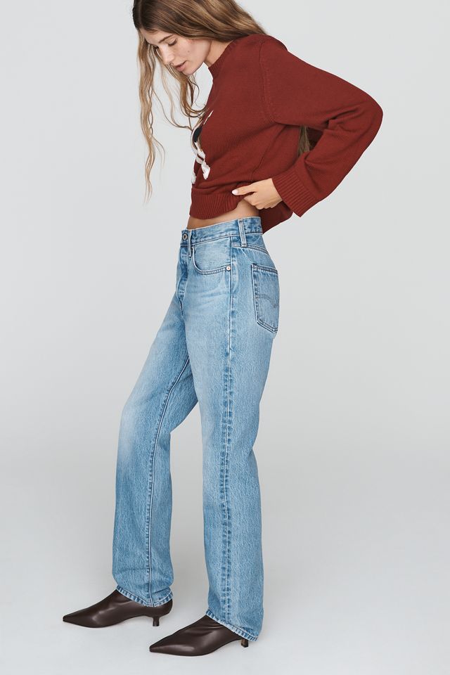 Levi's 501 Original High-Rise Straight-Leg Jeans #1
