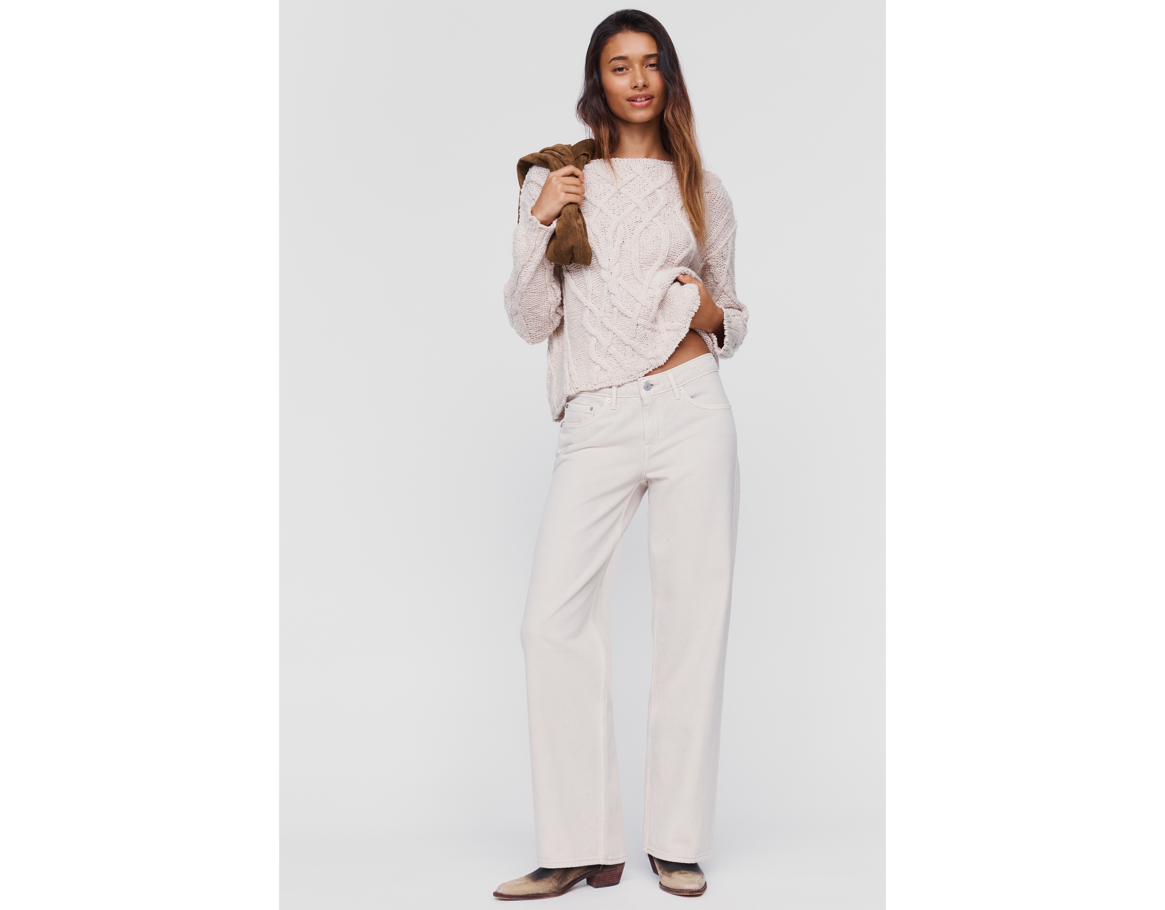 Levi's  Low-Rise Wide-Leg Jeans