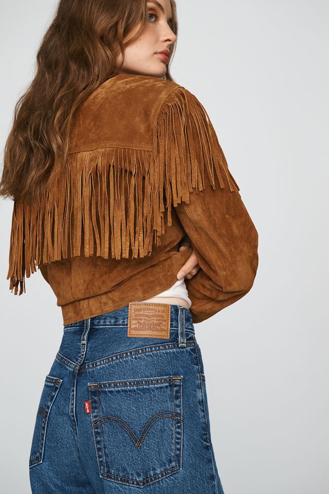 Levi's Ribcage High-Rise Wide-Leg Jeans #4