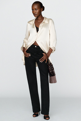 Levi's Ribcage High Rise Straight Leg Jeans by Anthropologie