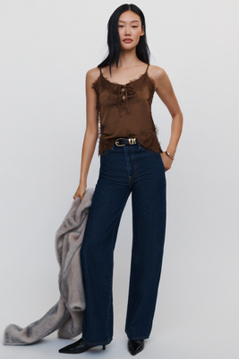 Levi's Ribcage High Rise Wide Leg Jeans by Anthropologie