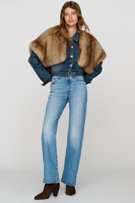 Levi's Wedgie High Rise Bootcut Jeans by Anthropologie
