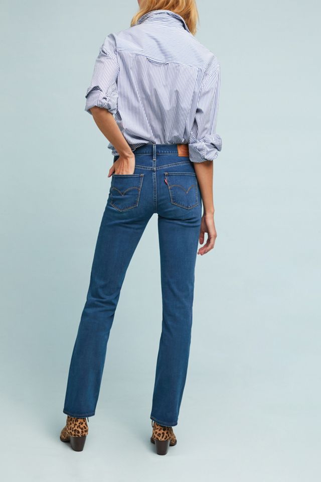 Levi's 314 Mid-Rise Shaping Straight Jeans #1