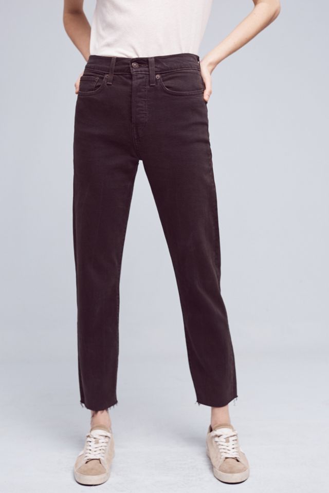 Levi's Wedgie High-Rise Straight Jeans #1