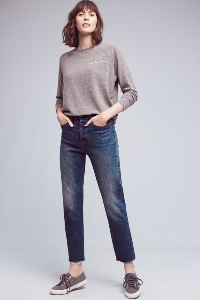 Levi's Wedgie High-Rise Straight Jeans