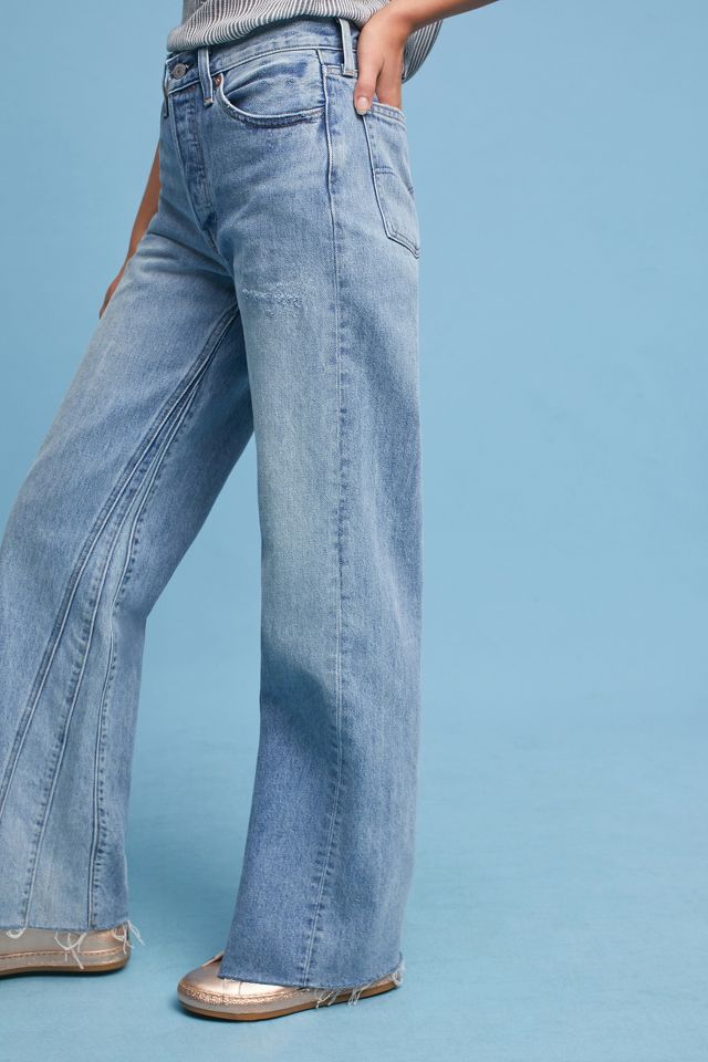 Levi's altered deals wide leg