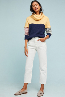 Levi's Wedgie High Waist Straight Jeans In White