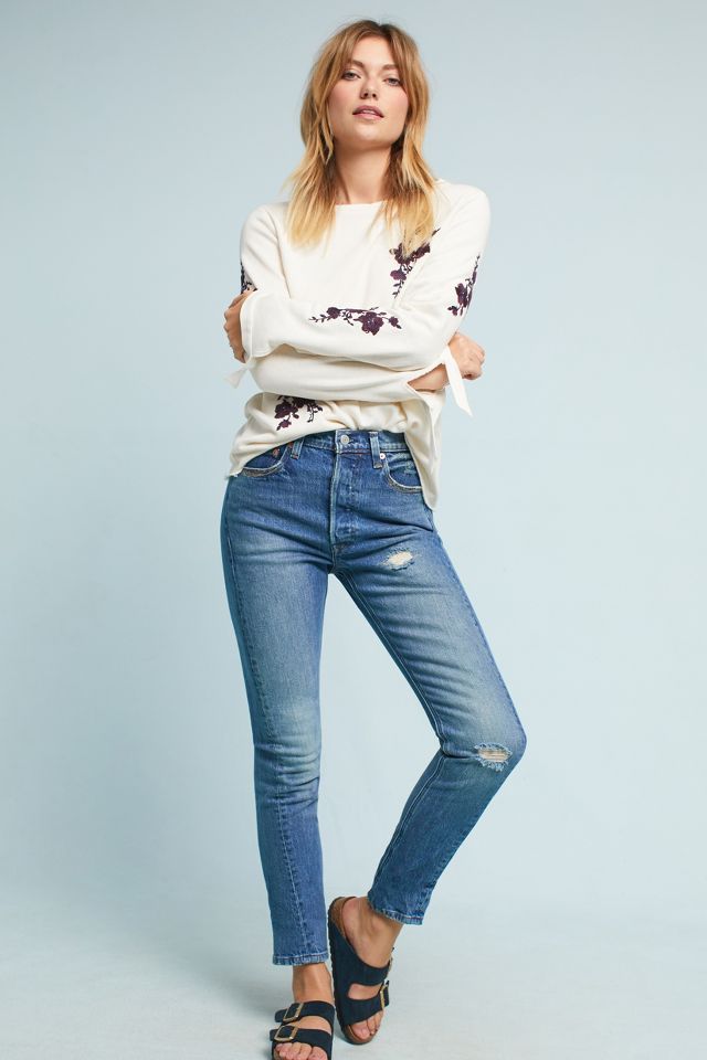 Levi's 501 deals altered skinny