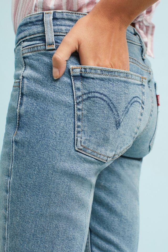 Levi's 711 Skinny Altered Mid-Rise Jeans #3