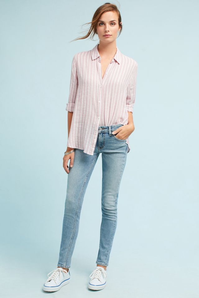 Levi's 711 store altered skinny jeans