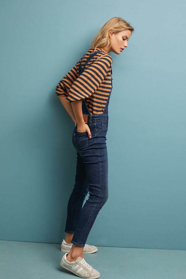 Levi's Skinny Denim Overalls #1