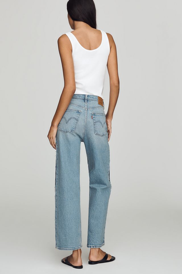 Levi's Ribcage High-Rise Straight-Leg Jeans #2