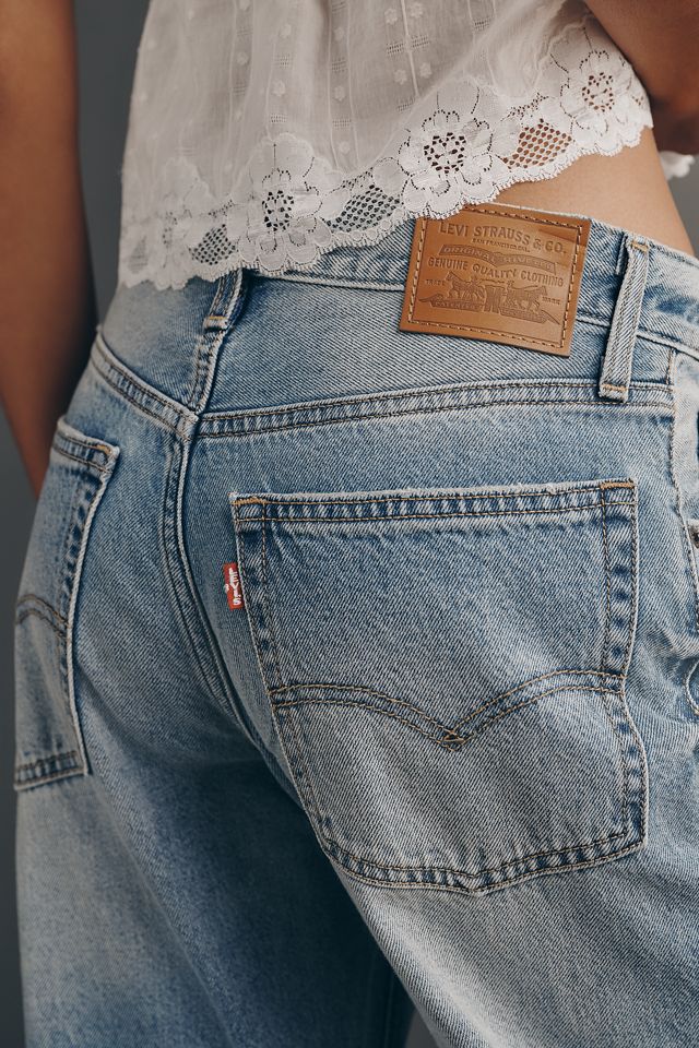 Levi's Cotton Loose Boot High-Rise Bootleg Jeans #1