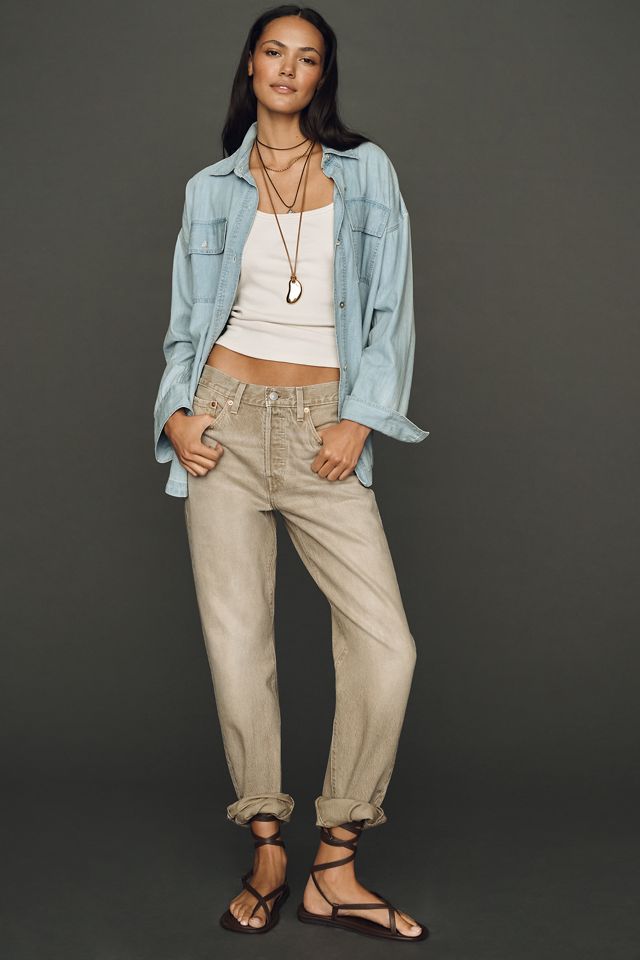 Levi's 501 High-Rise Straight-Leg Jeans #3