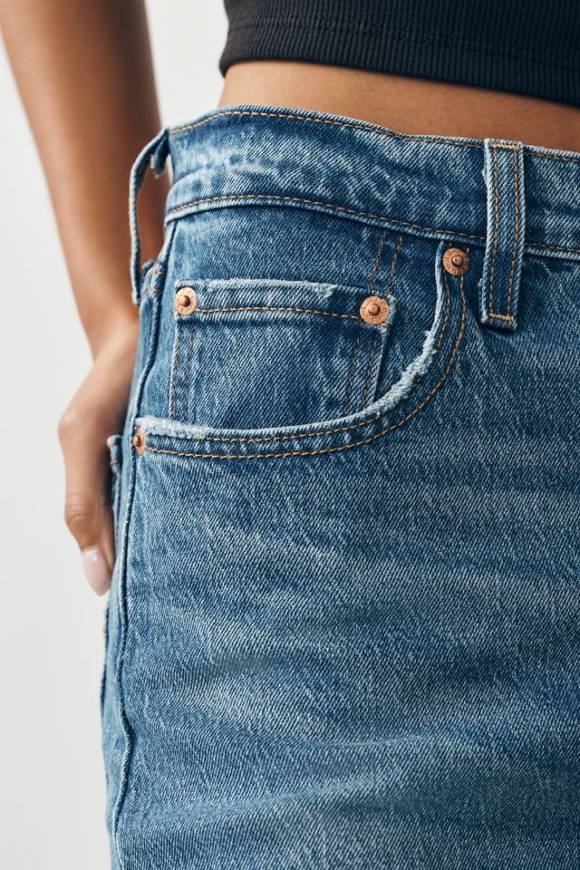 Levi's Ribcage High-Rise Straight-Leg Jeans #3