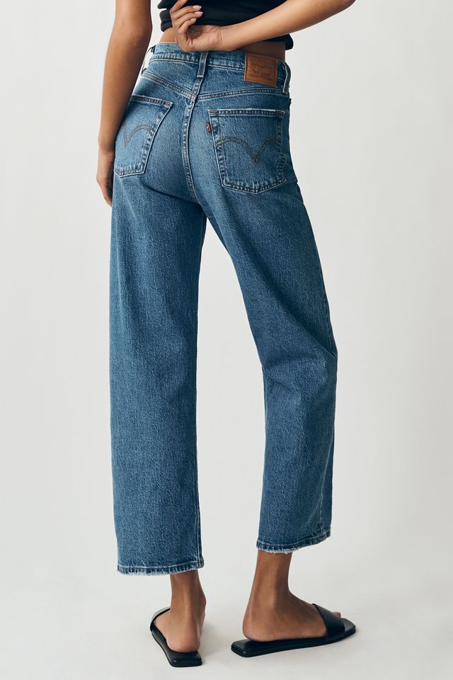 Levi's Ribcage High-Rise Straight-Leg Jeans #4