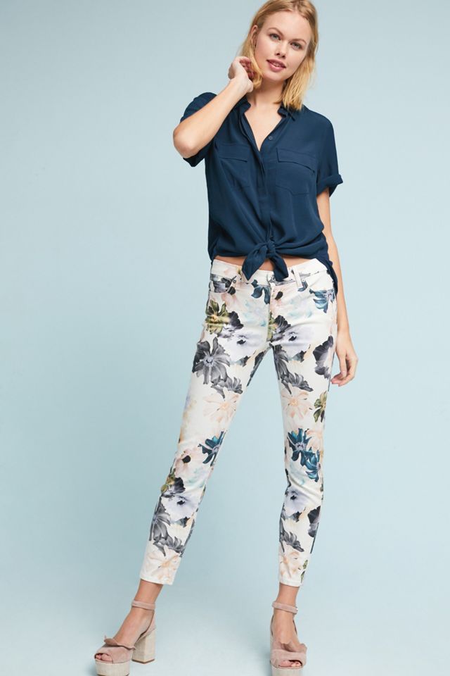 7 For All Mankind Mid-Rise Skinny Ankle Jeans #2