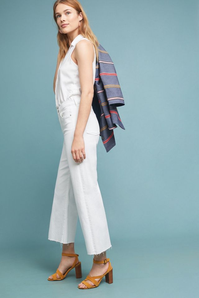 7 For All Mankind Alexa High-Rise Cropped Wide-Leg Jeans #4