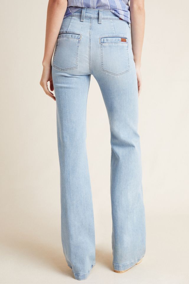 7 For All Mankind Georgia High-Rise Flare Jeans #1