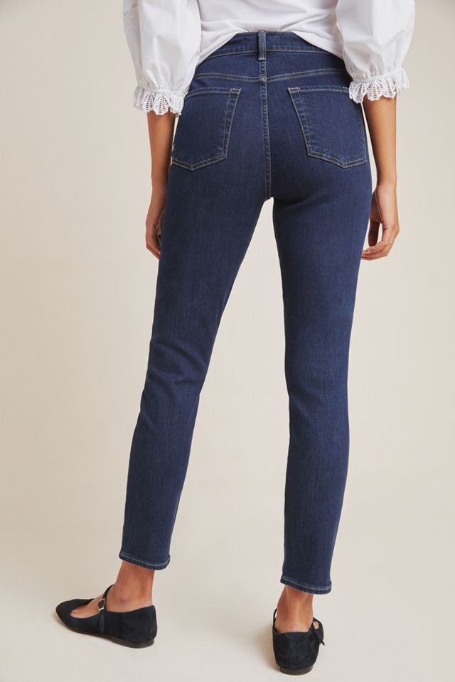 7 For All Mankind Faith High-Rise Skinny Ankle Jeans #1