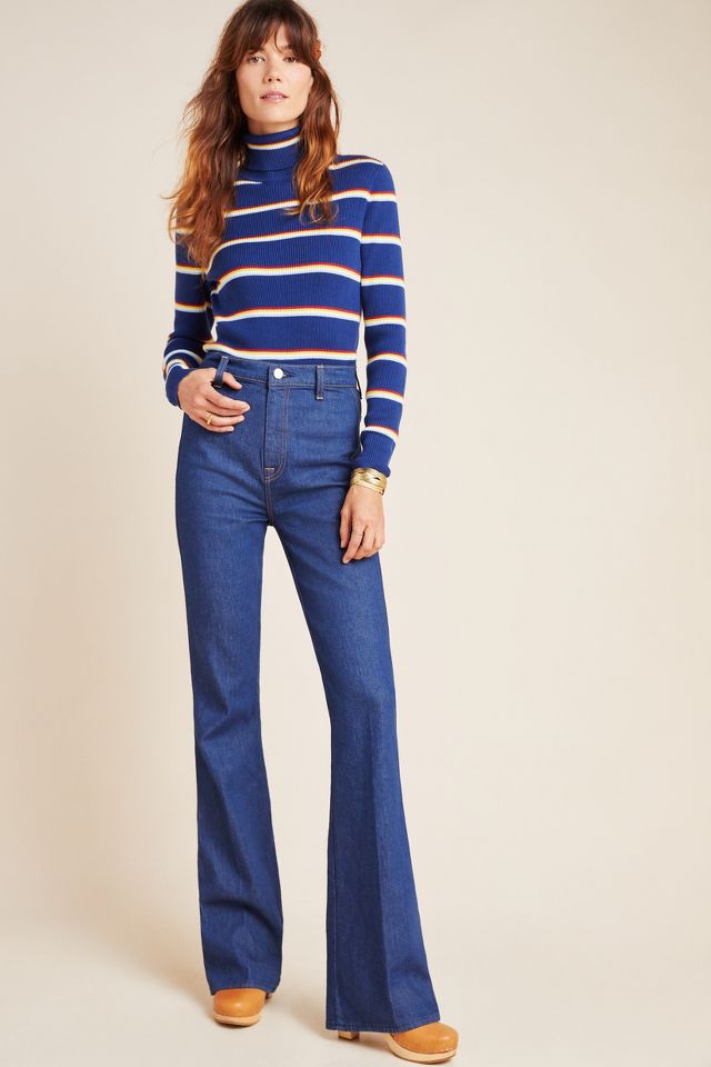 7 For All Mankind Ultra High-Rise Bootcut Jeans | Anthropologie