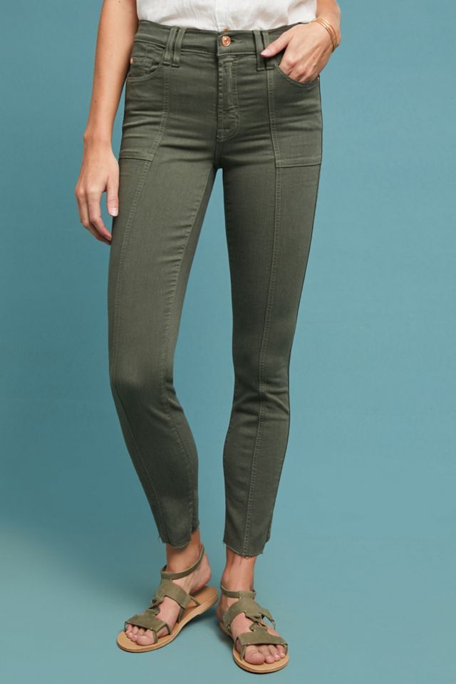 7 For All Mankind Roxanne Mid-Rise Skinny Ankle Jeans #3