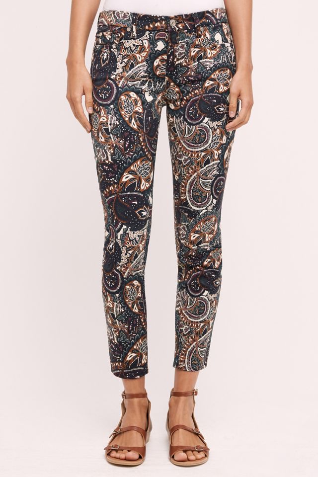 7 For All Mankind Mid-Rise Skinny Jeans #1