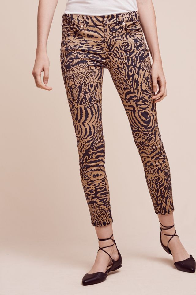 7 For All Mankind Mid-Rise Ankle Skinny Jeans #1
