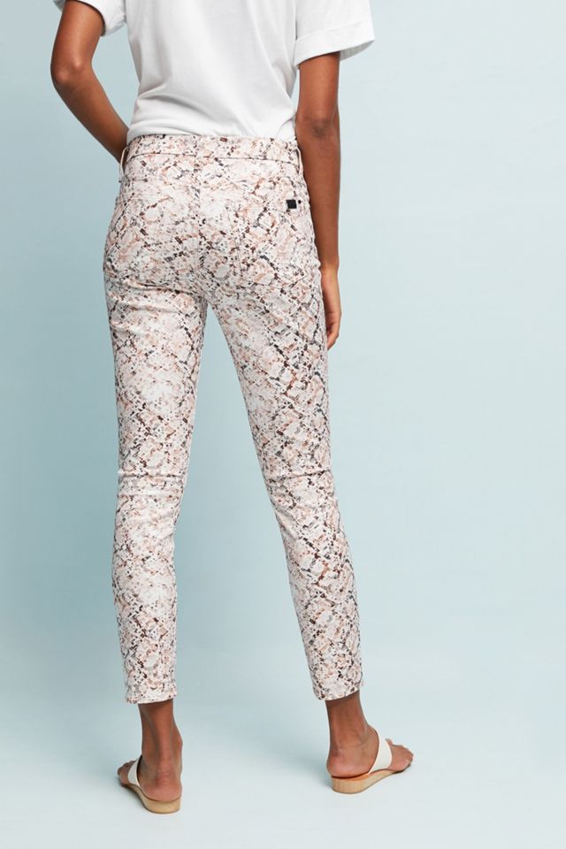 Jen7 by 7 For All Mankind Snake High-Rise Skinny Ankle Jeans #1