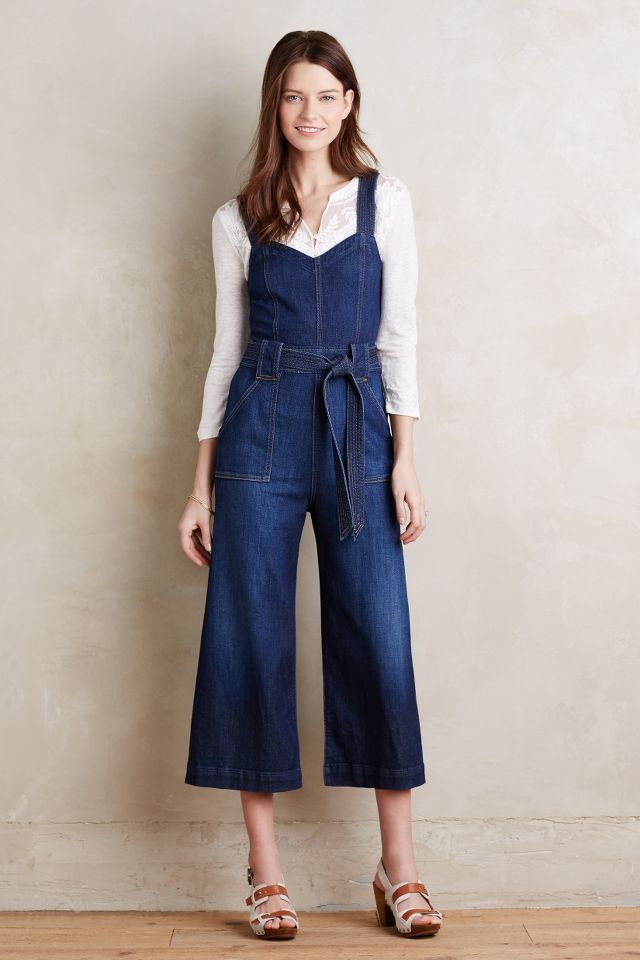 7 For All Mankind Culotte Jumpsuit | Anthropologie