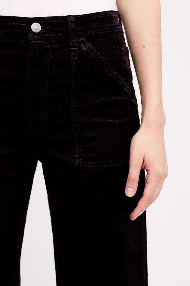 7 For All Mankind High-Rise Corded Culottes #3