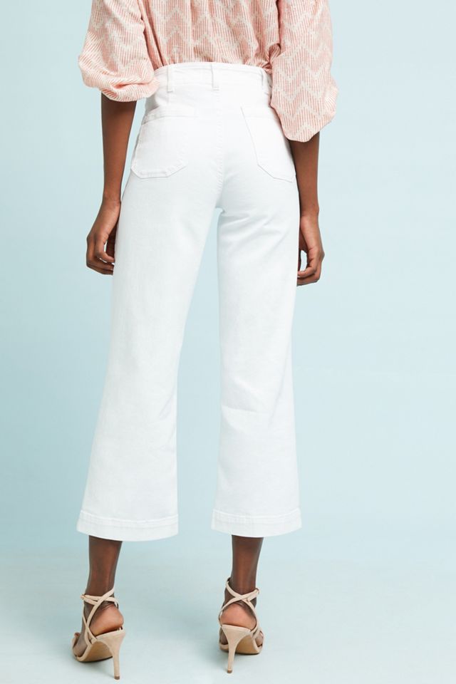 Paige Nellie High-Rise Culotte Jeans #4