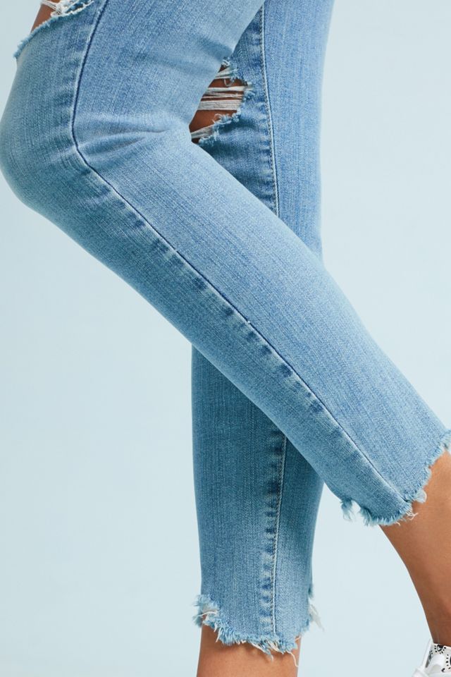 Paige Hoxton High-Rise Skinny Ankle Jeans #4