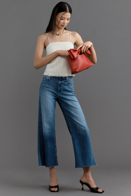 PAIGE Petite Anessa High-Rise Crop Jeans