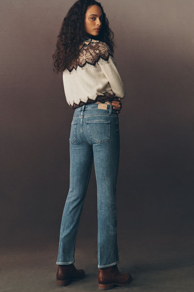 PAIGE Petite High-Rise Manhattan Jeans #3