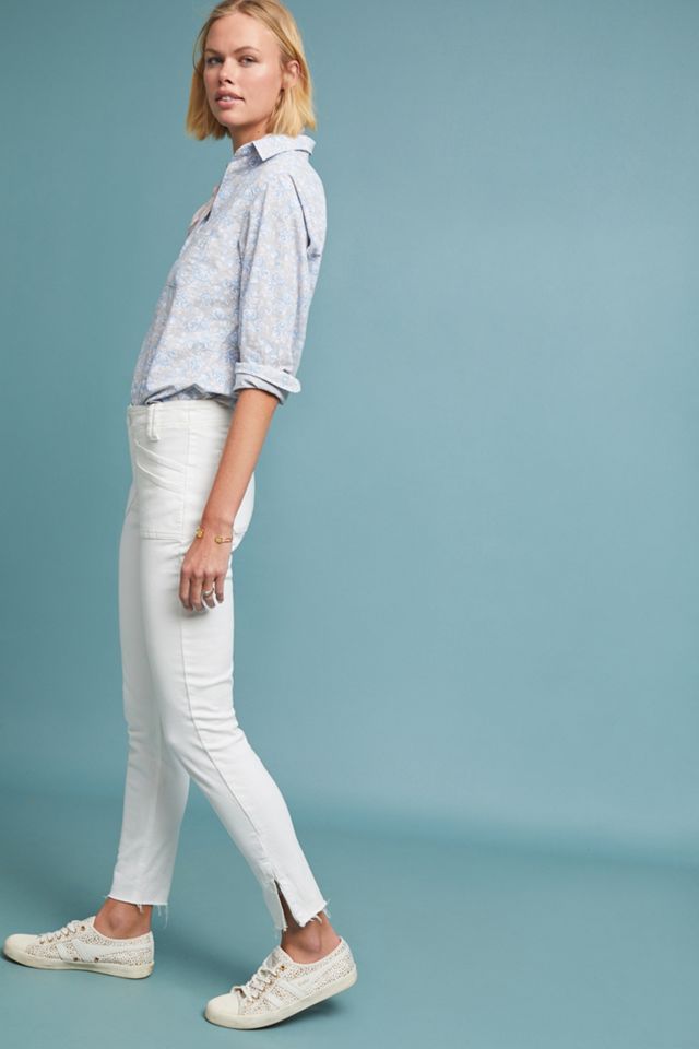 Paige Utilitarian Hoxton High-Rise Skinny Jeans #4
